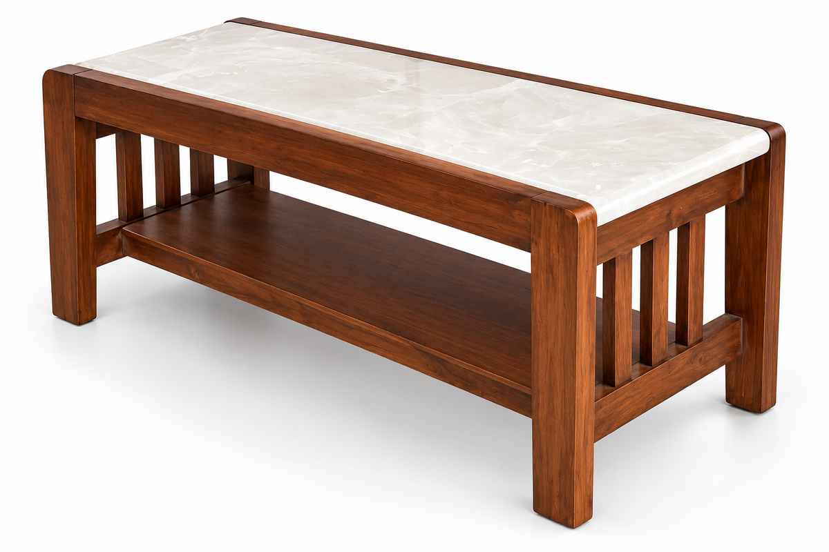 Marie Marble Top Coffee Table